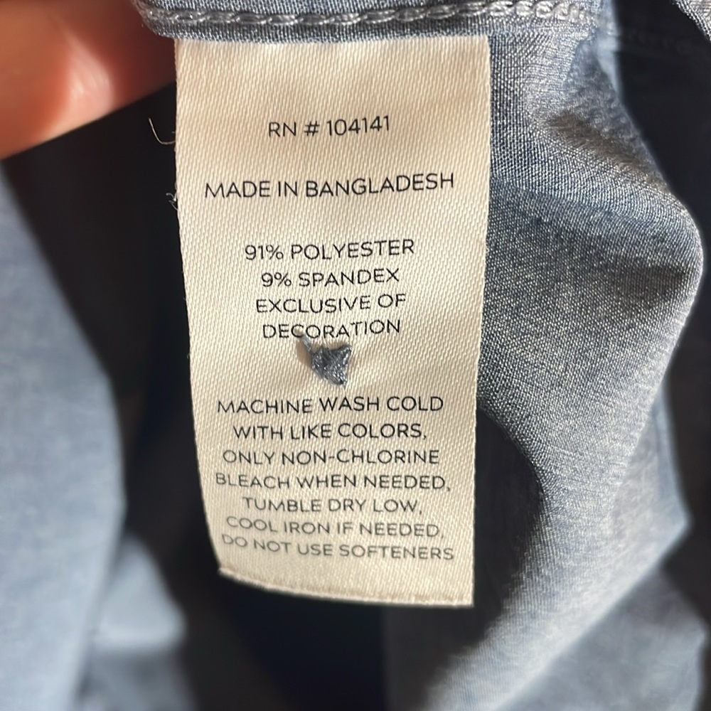 M’s Alpine Design S/S Button-Up, Size L - image 6